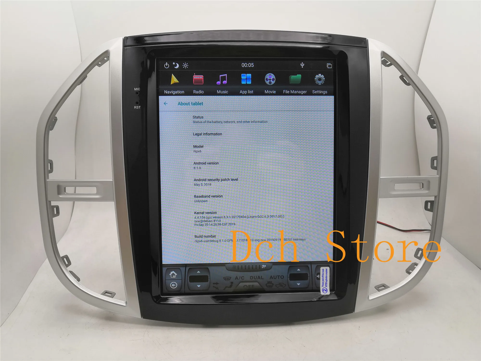 12,1 дюймов вертикальный экран Tesla стиль Android 8,1 автомобильный DVD gps навигатор плеер для Mercedes-Benz Vito Metris PX6