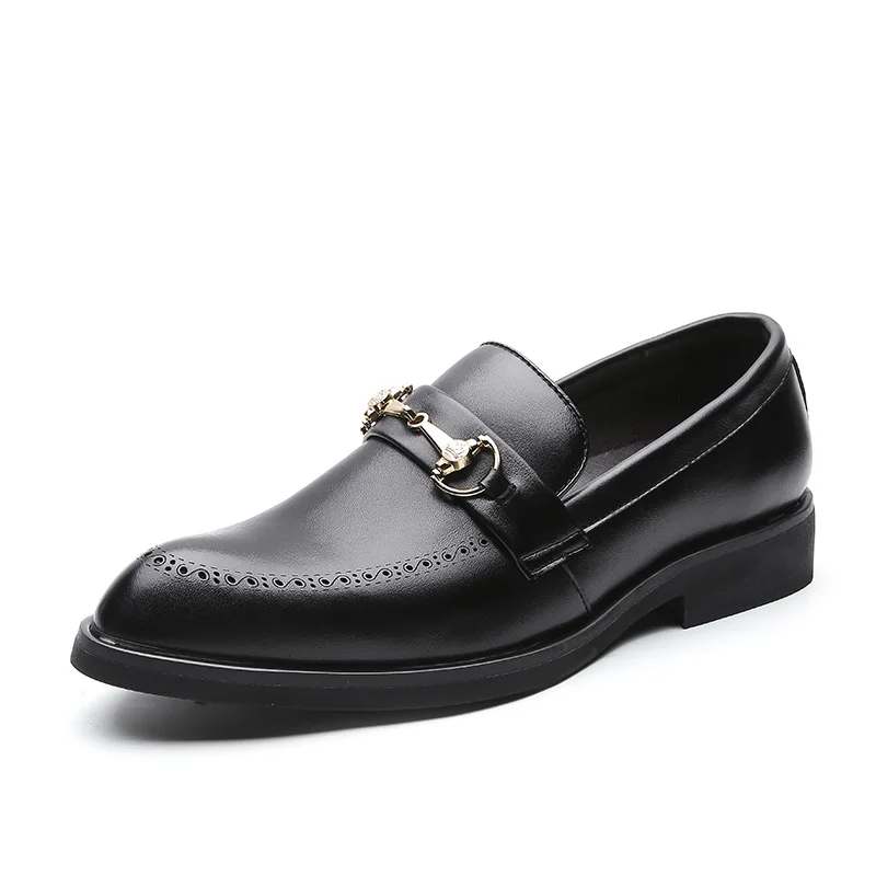 metallic penny loafers