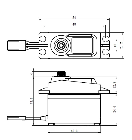 SAVOX SC-1258TG с высоким крутящим моментом титановый передаточный механизм Servo 1258 0,08 S/12 кг для 1/10 1/8 Багги Monster truck Crawler Scale Truggy