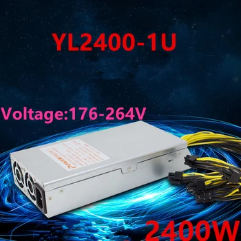 

New PSU For Game Engine Single Way 1U S9.851.852.E9I+.10.3 2400W Power Supply YL2400-1U