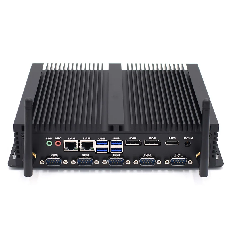 Quad Core i5 8250U i7 8550U Gaming Mini PC windows 10 Dual Intel NUC Fanless Industrial Computer HDMI DP EDP LPT linux Desktop