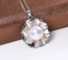 + + + 502 Heya 6-7mm koło mocna perła słodkowodna wisiorek błyszczący design(China)