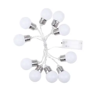 

1.5m 10 LED Globe Lamp String Garland Battery Power Christmas Outdoor Decor