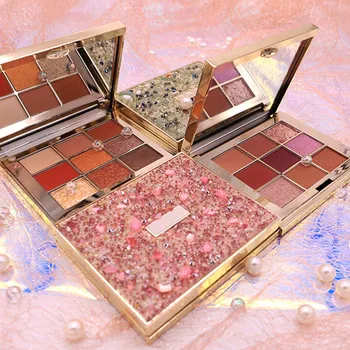 

Hot Shining Eyeshadow Palette Long Lasting Matte Eyeshadow Palette 9 Colors Perfect Color Eye Shadow Tray Set CNT 66