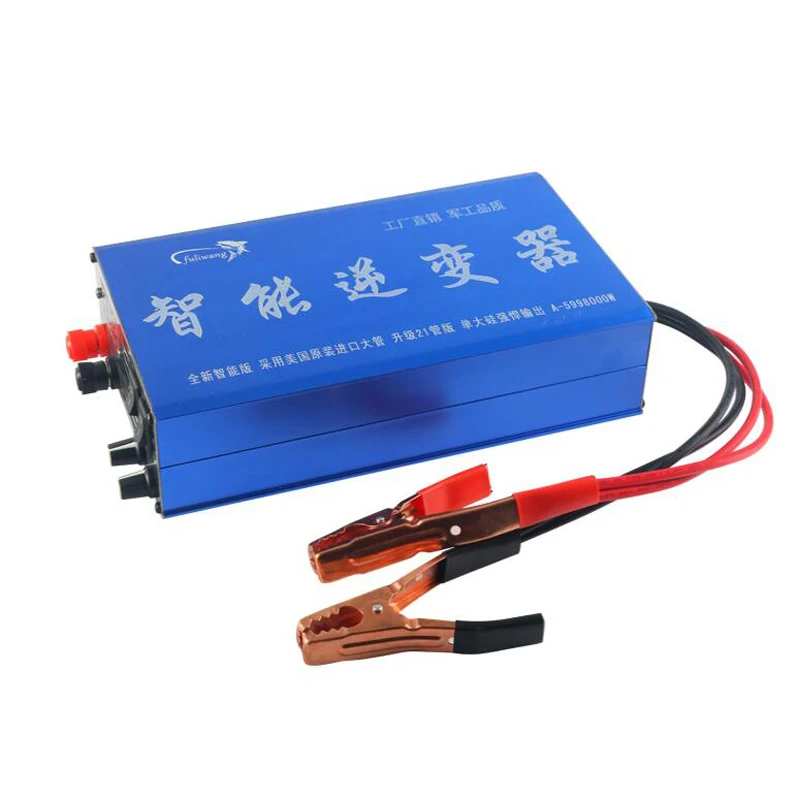 

Multifunctional 12v inverter head high power 21 tube intelligent electronic boost converter