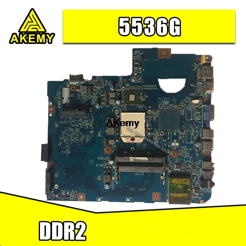 Материнская плата для ноутбука For Acer aspire 5536 5536G MBP4201003 48.4CH01.021 DDR2 STOCKET FS1 | Компьютеры