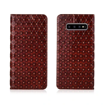 

Gneuine leather flip phone case for Samsung Galaxy S10/Galaxy S10e/S10 Lite phone sleeve case stand cover card slot holder capa