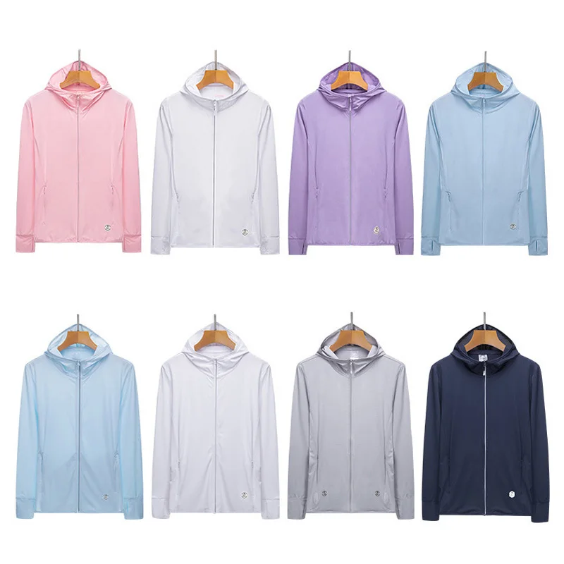 Cycling Jacket Summer Knitted Long-Sleeved Ice Silk Sunscreen Quick-Drying Sun Protection Clothing