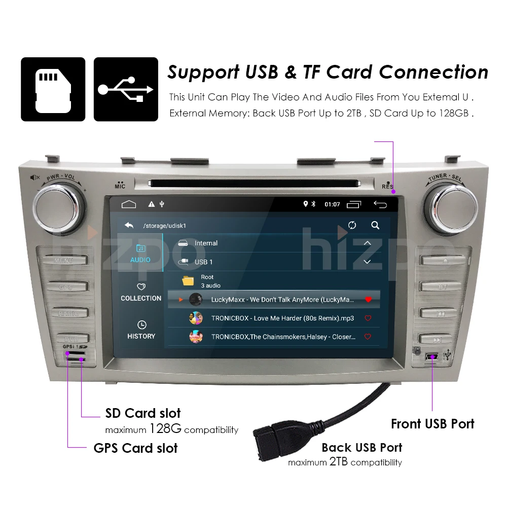 Discount 8Inch Android 9.0 Quad Core Car DVD Player For Toyota Camry Aurion GPS Navi Support DAB+ Touch Screen DVR TPMS Free rear camera 19 Discount 8Inch Android 9.0 Quad Core Car DVD Player For Toyota Camry Aurion GPS Navi Support DAB+ Touch Screen DVR TPMS Free rear camera 19