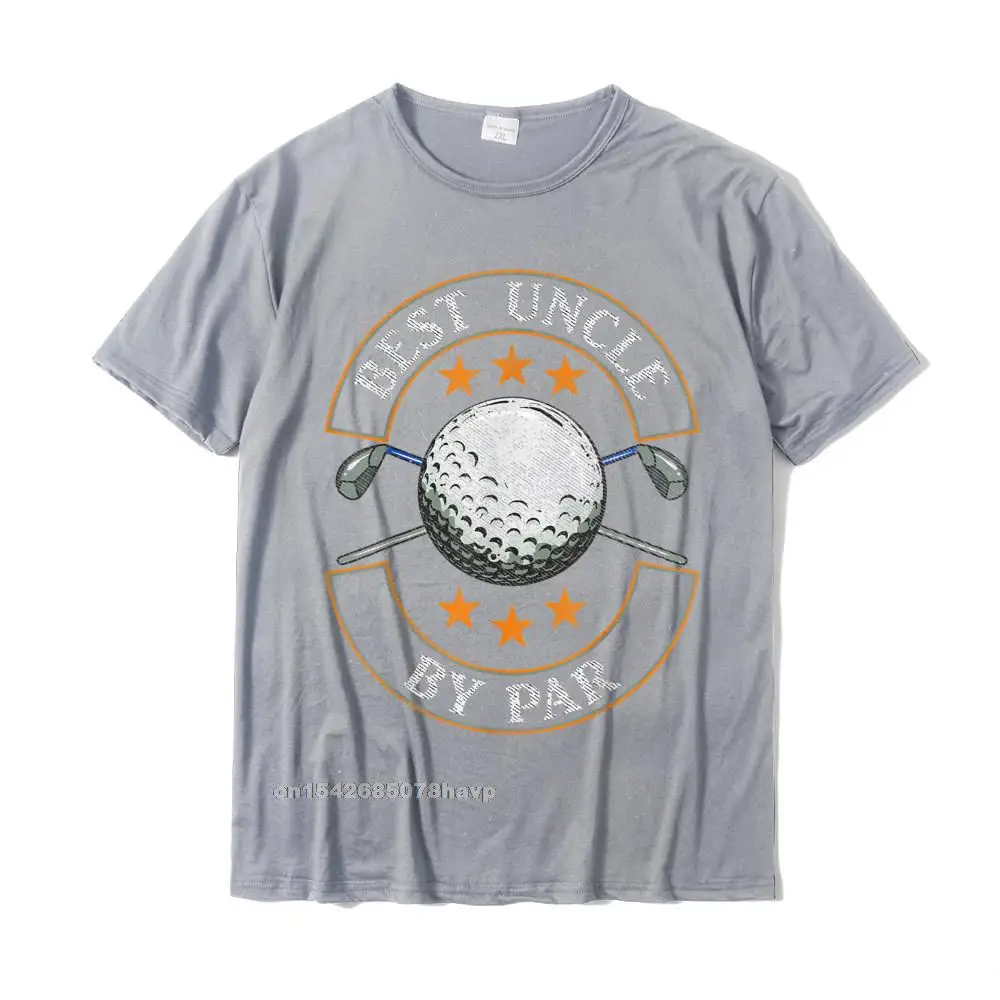 Brand New Men T-shirts O-Neck Short Sleeve Cotton Printed On Tops Tees Design Tops T Shirt Wholesale Mens Best Uncle By Par Golf Lover Sports Fathers Day Gifts T-Shirt__20694. grey