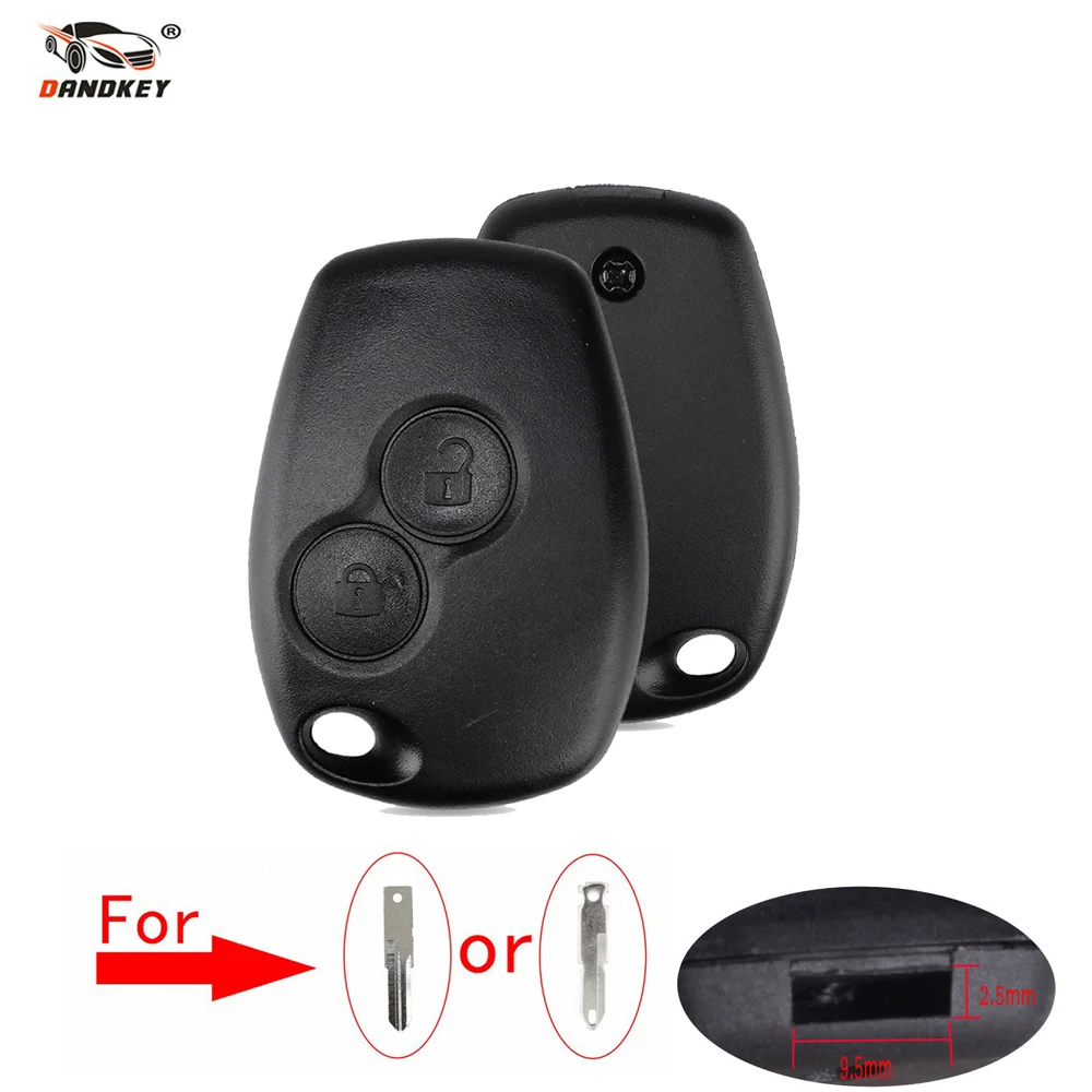 Чехол для ключа Dandkey 2B Renault Megane Modus Espace Laguna Duster Logan DACIA Sandero Fluence Clio Kango NISSAN ALMERA |