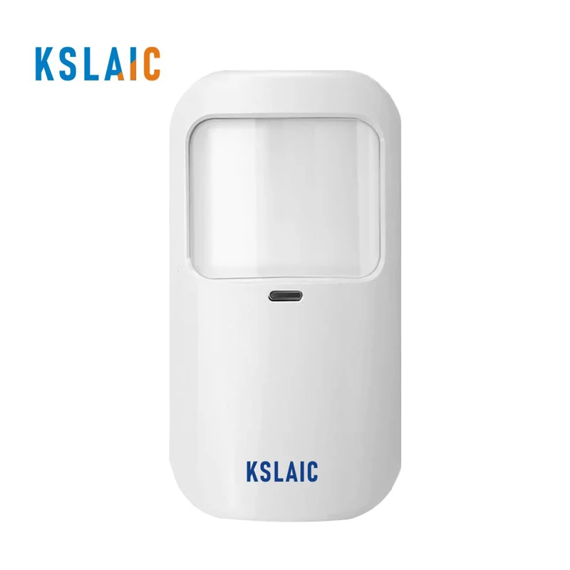 KSLAIC 433 МГц беспроводной датчик обнаружения движения PIR 1527 код умный инфракрасный детектор для домашней безопасности wifi/GSM/PSTN системы сигнализации