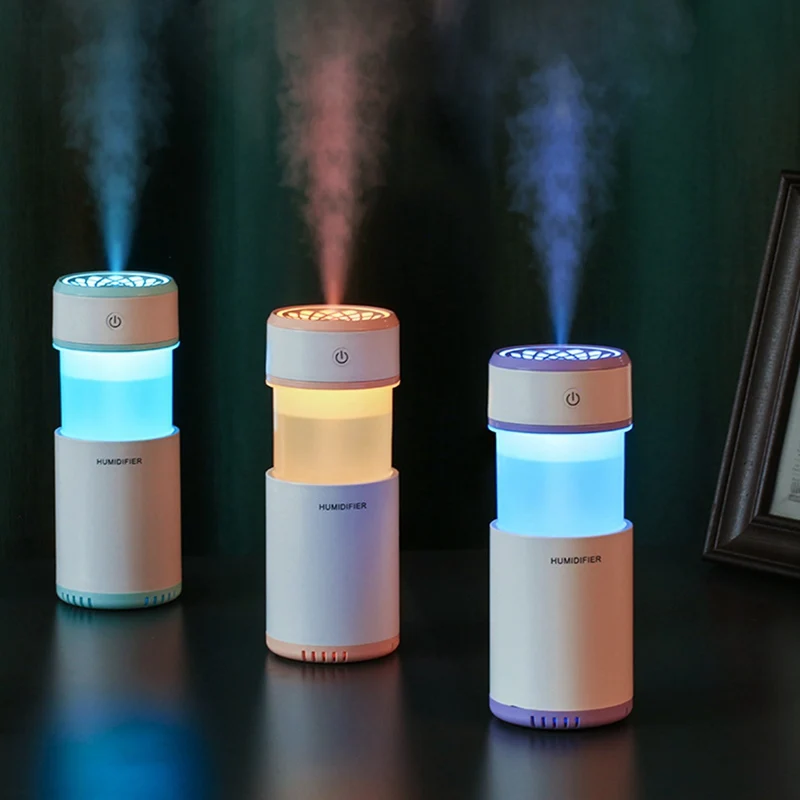 Переносной мини-увлажнитель воздуха Pull-type usb зарядка увлажнитель бытовой большой емкости, увлажнитель для спальни
