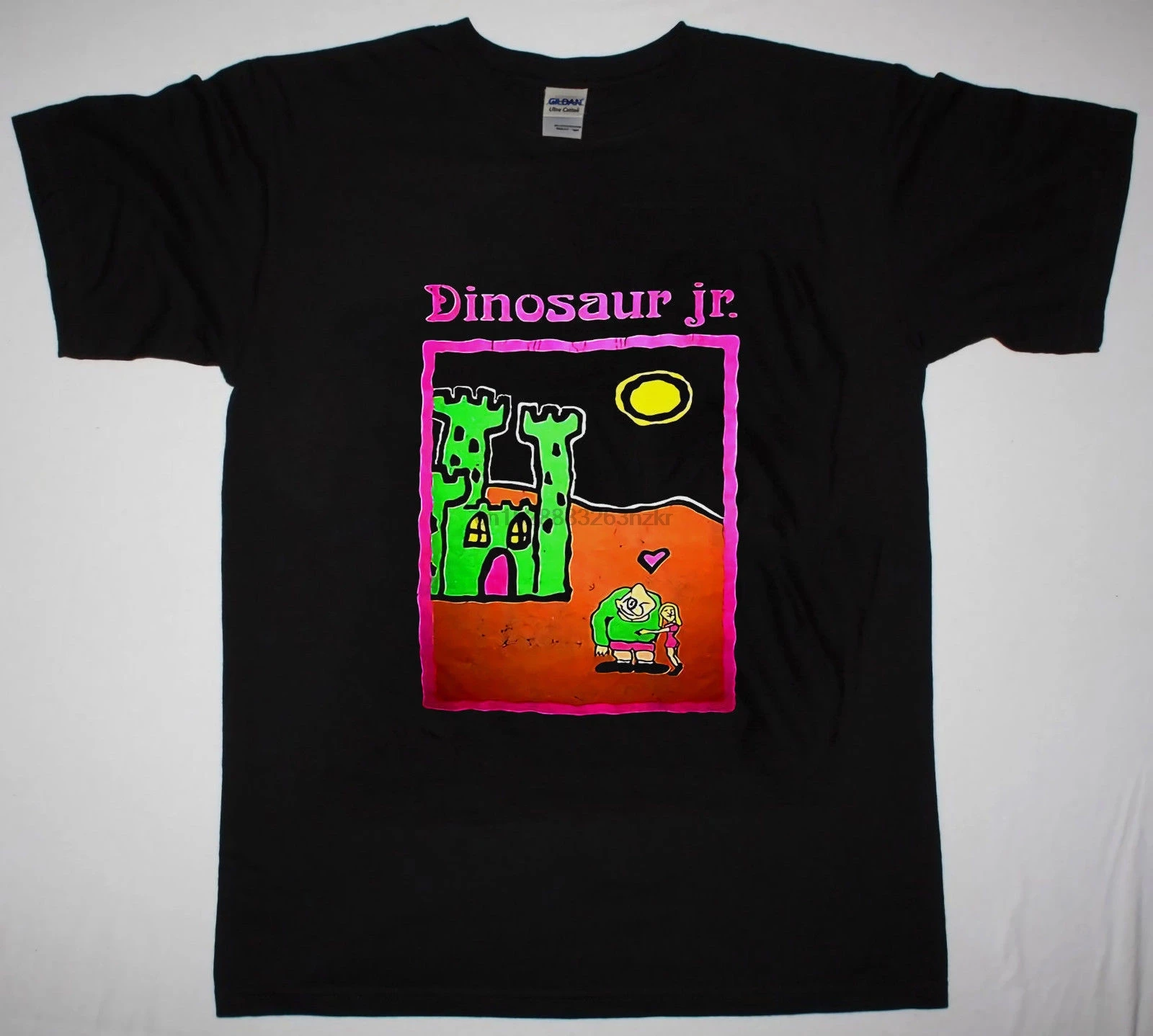 Новинка в винтажном стиле 90-х Dinosaur Jr США футболка Перепечатка с новым рисунком