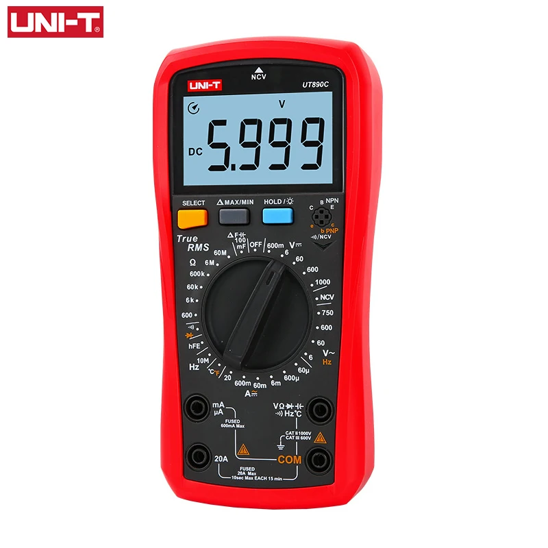 UNI-T UNI T Digital Multimeter True RMS UT890C