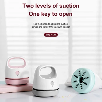

Handheld Vacuum Cleaner Wireless Portable Home Car Mini Usb Charging Small Desktop Vacuum Cleaner for Office Car Home