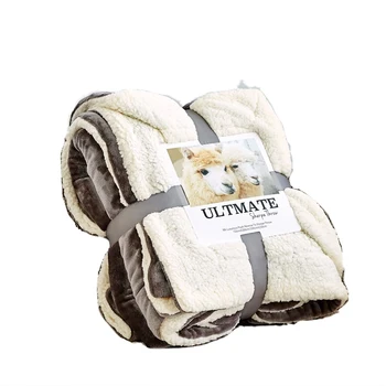 

Winter Flannel Blankets Soft Fluffy Thicken Coral Fleece Mink Throw Warm Bed Linens Sofa Cover Bedspread Blankets on The Bed