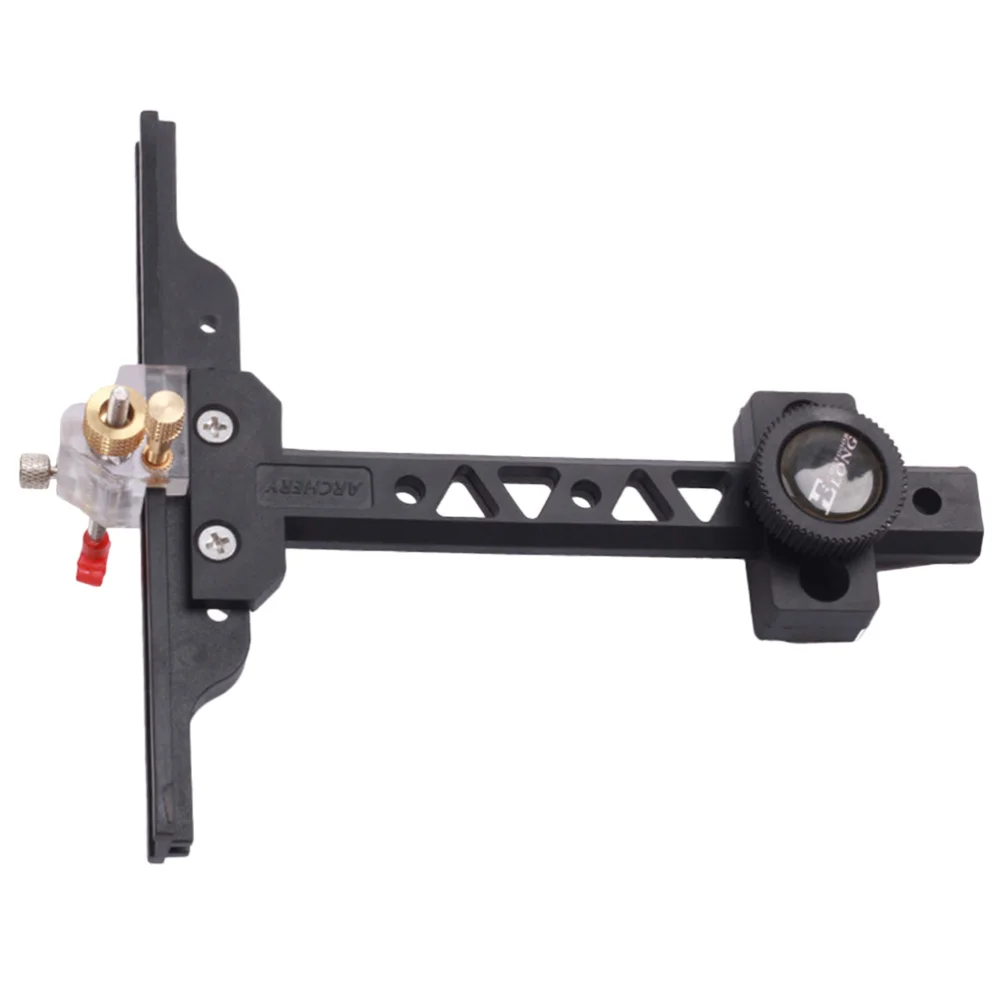 1Pc Recurve Bow Sight T Type Sighting Device Hunting Target Shooting Archery Chasse Accessories (Black) | Спорт и развлечения