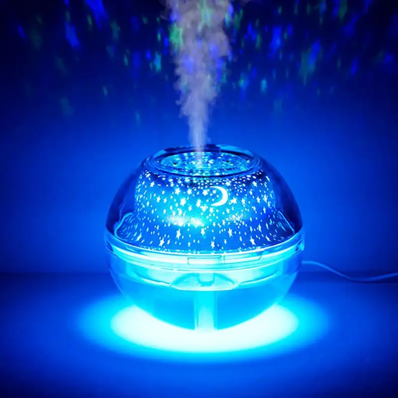 

3D Star Projector Lamp Air Humidifier 500ML USB Aroma Diffuser Ultrasonic Mist Maker LED Night Light for Home Air Humidifier