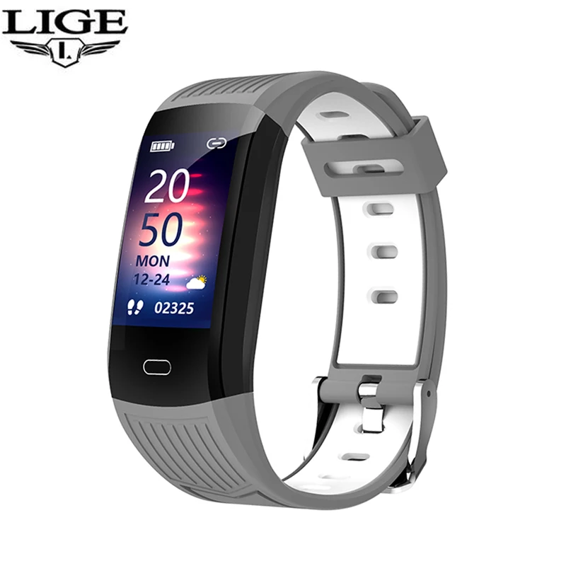 Men Heart Rate Monitor Waterproof Watch 