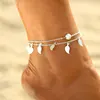 Beach Anklet Rhinestone Tassel Foot Leg Bracelet Women's Fashion Jewelry Vintage Yoga Ankle Bracelet Chain Barefoot Sandals ► Photo 3/6