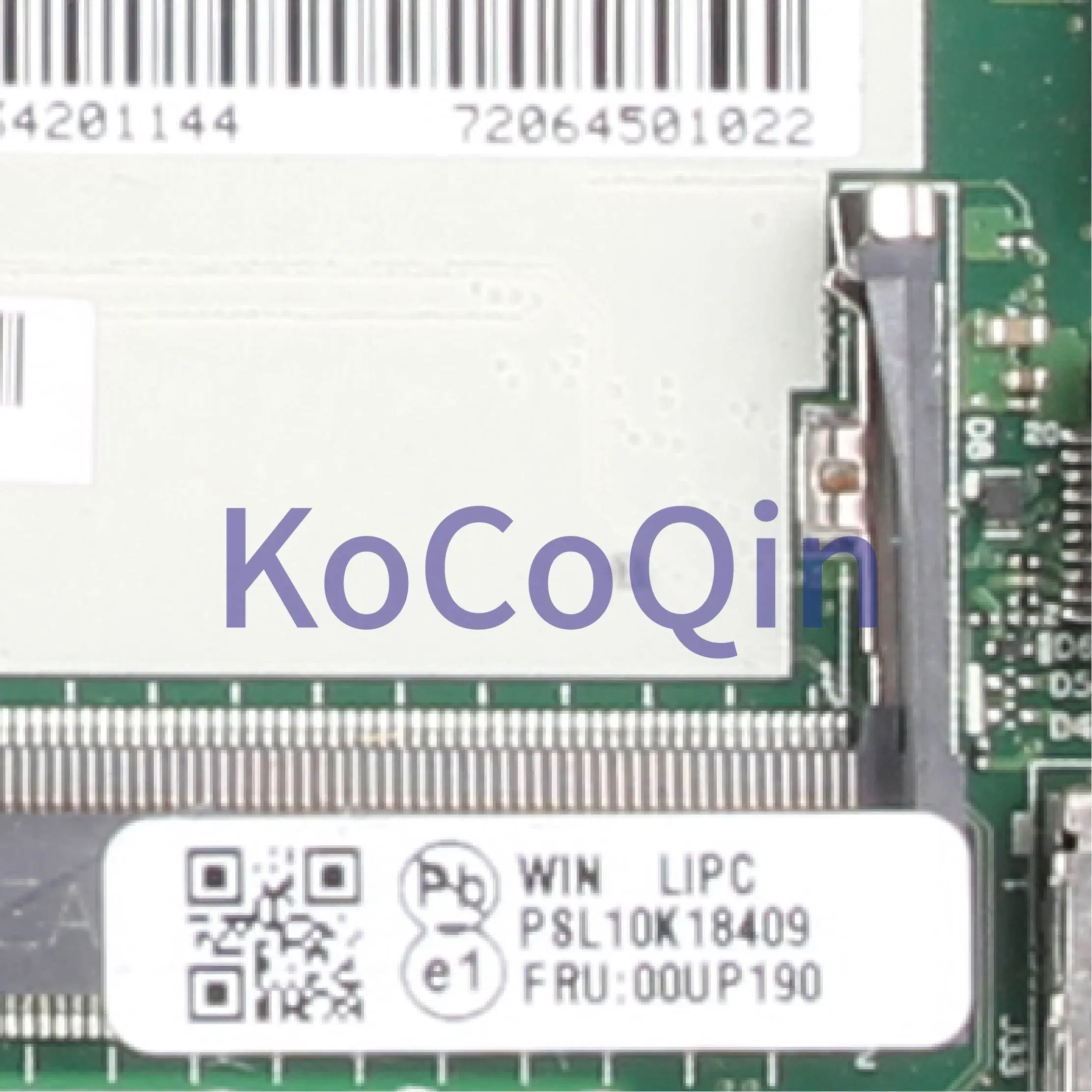 KoCoQin Laptop motherboard For LENOVO Thinkpad X260 Core SR2EY I5-6200U Mainboard BX260 NM-A531 00U
