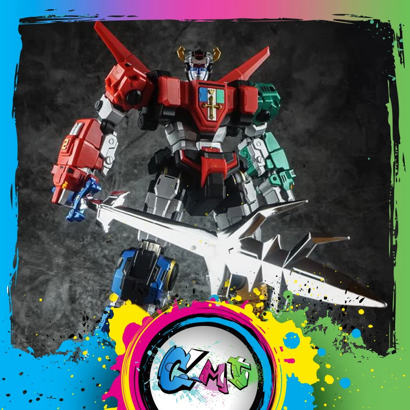 CMT Instock металлическая сборка Titan модель Mo Show Voltron фигурка с светодиодный аниме игрушки фигурка
