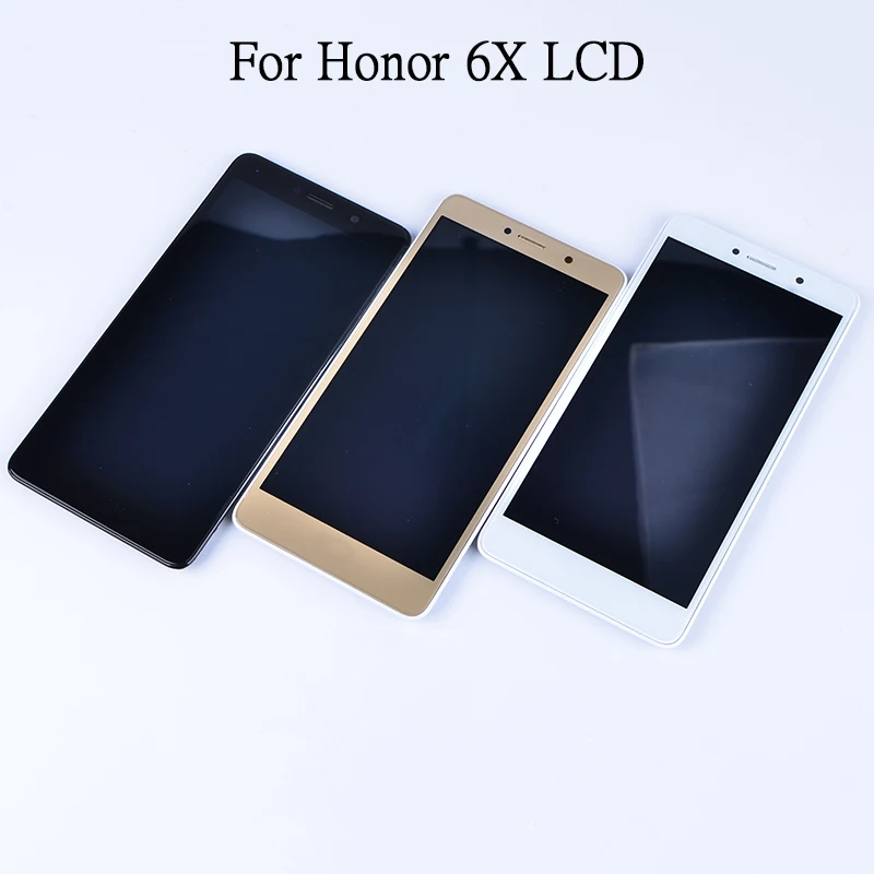 

Huawei LCD Display For Huawei Honor 6X BLN-L24 BLN-AL10 BLN-L21 BLN-L22 touch screen Digitizer Assembly Frame