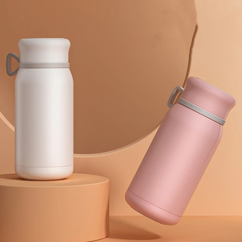 320ML Smart Temperature Display Heating Thermos Keep warm hand cup Double Wall Stainless Steel Vacuum Flask thermo mug_voghion.com