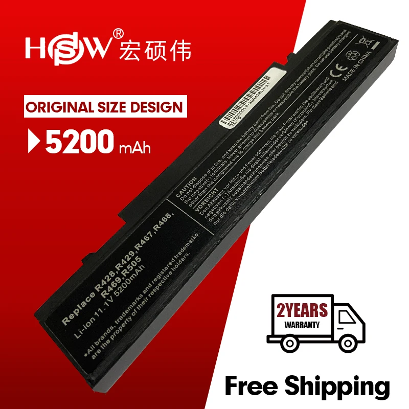 Аккумулятор HSW для ноутбука SAMSUNG R780 R468 R468H R465H R507 R718 R720 R728 R730 R425 R423 R525 | Компьютеры и