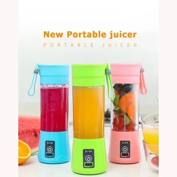 

Fruit Juicer Blender Kitchen Portable Usb Electric Juicer Extractor Machine Bottle Smoothie Blender Mixer