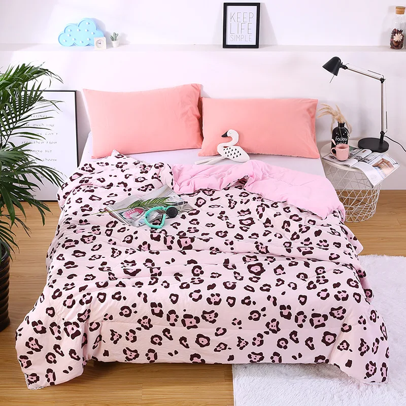 Summer Quilt Washed Cotton Summer Blanket Airable Cover Thin Blanket Machine Washable Network for Manufacturers Direct Selling W