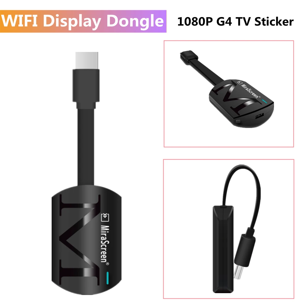 Grwibeou g4 sem fio wifi display dongle