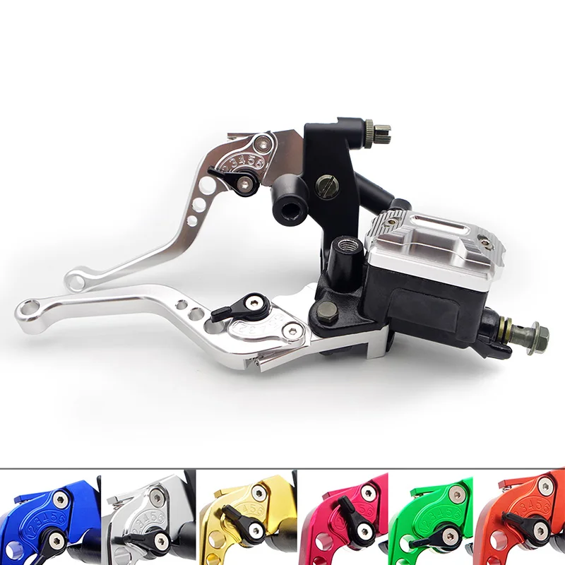 Motorcycle Brake Clutch Levers Master Cylinder For yamaha fz8 virago 250 xvs 1100 neos xj 600 950 yz450f mt09 yz250f Pitbike | Автомобили