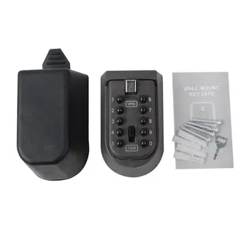 

Iron wall hanging key code lock thickening metal key box