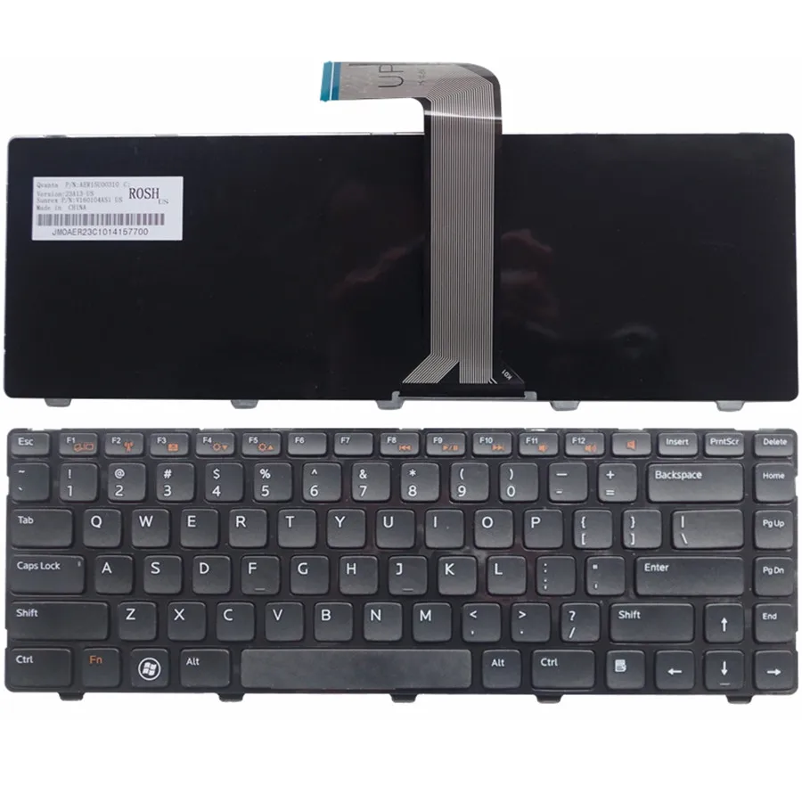 Для Dell L502X V1440 V1450 v2420 2520 V3350 Клавиатура ноутбука