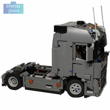 

Buildmoc Technic Blocks Engineering Fh Tractor Unit Building Blocks Sets Lepinblocks Bricks Lepining Toys Girls Boys Gifts