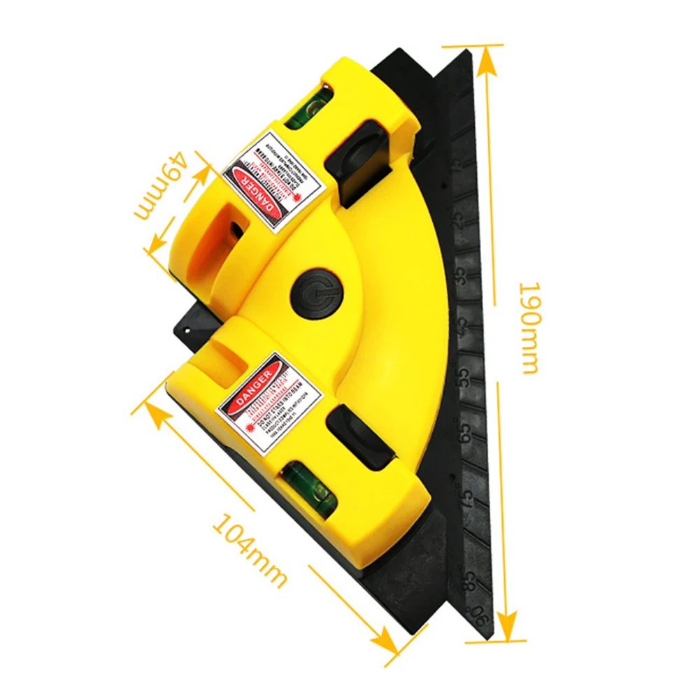 90 градусов Вертикальная Горизонтальная линия Sucker лазеры уровень плитки укладка выравнивание инструмент для пола плитки панели настенные светильники трафареты