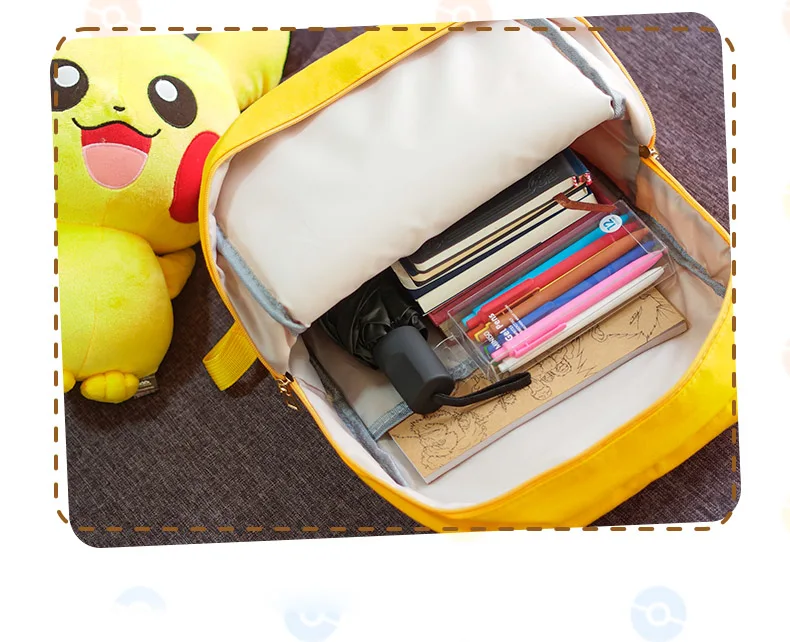 Японский Забавный каваи мультфильм Аниме Пикачу mochila Тоторо bolso рюкзак студенческий холст школьная сумка Подростковая сумка