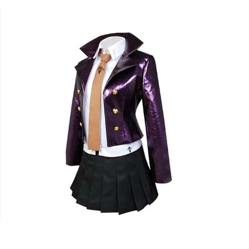LacauchCos Anime Danganronpa Kyoko Kirigiri ڽ ǻ 巹 Ʈ  ҷ  ª ġ   Ÿ