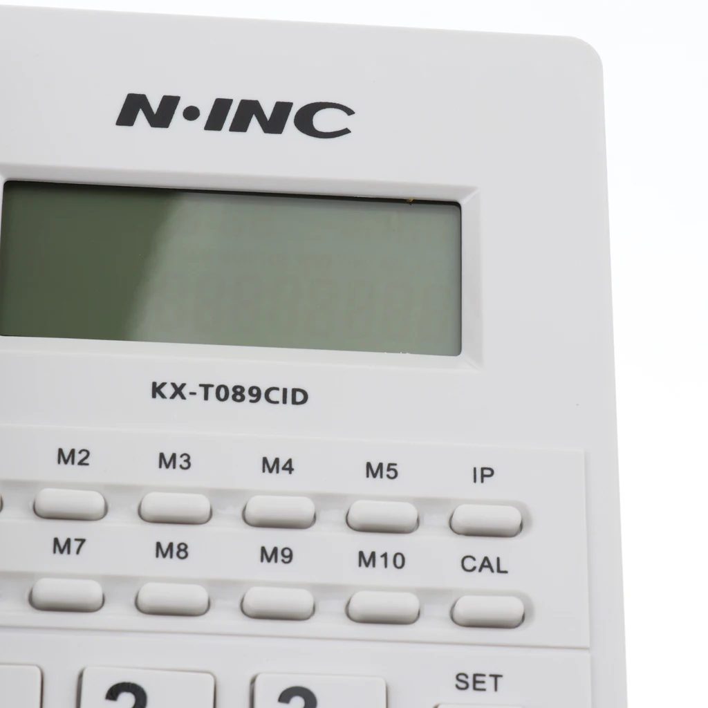 Landline Corded Phone Desktop Telephone wiht Caller ID Redial Callback Big Button Home Telephone Speaker Phone Redial