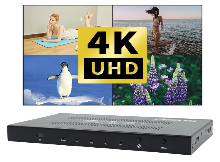 Link Mi Hdmi 4x1 Multi Viewer 4k Seamless Quick Switching No Black Screen Up To 4k 30hz Yuv4 4 4 Hdmi 4 In 1 Out Switch Projector Accessories Aliexpress