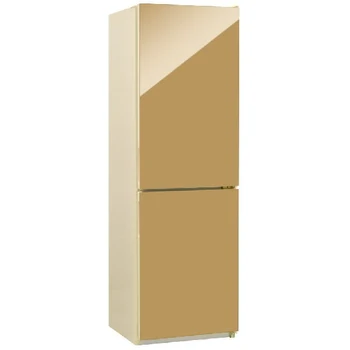 

Two-chamber refrigerator NordFrost NRG 119NF 542 golden glass