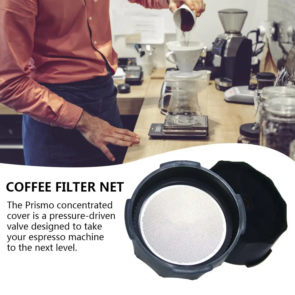 

Coffee Filter Net Prismo Concentrated Cover 304 Stainless Steel Coffee Cup for Coffee Filter Pressurizing