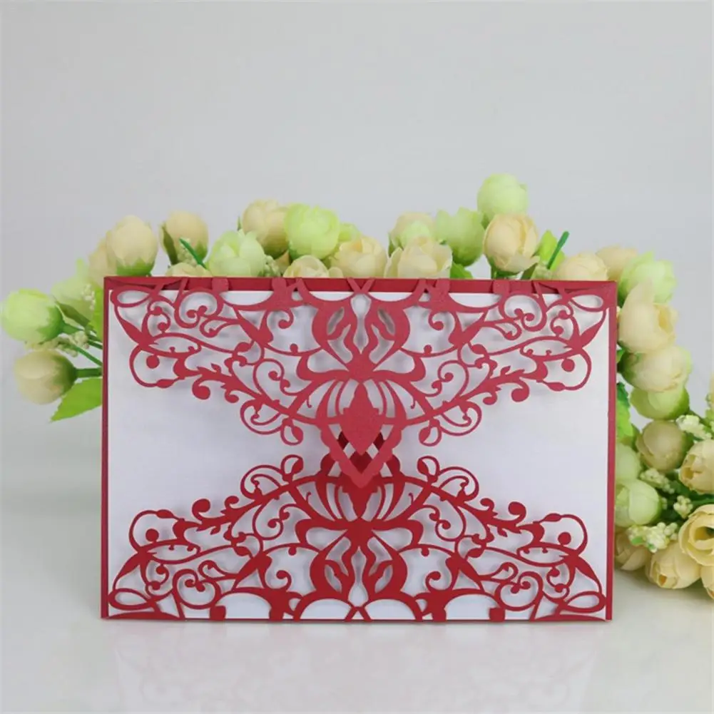  10pcs Vertical Laser Cut Butterfly Invitations Cards Kits for Wedding Bridal Shower Birthday Colorf - 4.0006E+12