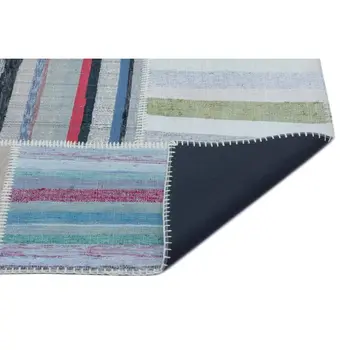

Handmade Multicolor Vintage Patchwork Rug Area Rug 160x230 Cm-5'3''X7'7''
