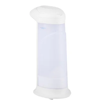 

19.5x9.3cm Automatic Soap Dispenser Plastic Sensor Bath Liquid Bottle for Hotel Home without Battery (White)