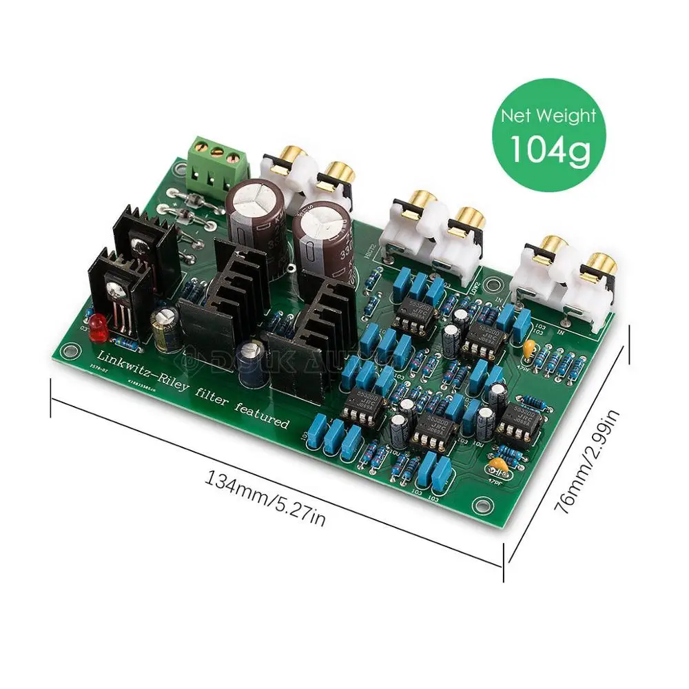 Предусилитель звука Douk блок питания класса А электронный фотографический фильтр