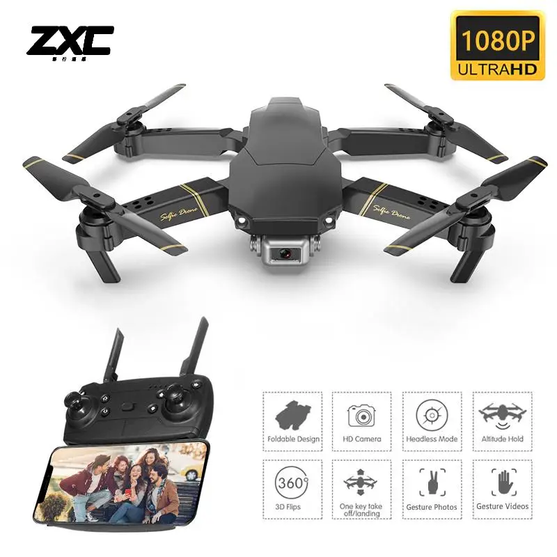 WI-FI FPV VS E58 Квадрокоптер широкоугольный объектив HD 1080P Камера Profissional Дрон s GD89