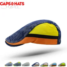 Ковбойский берет, джинсовая шапка, корейская шляпа от солнца с козырьком, шапка для отдыха на открытом воздухе, регулируемая шапка для женщин, зимняя muts